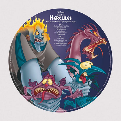 Alan Menken - Songs From Hercules "Picture Disc" Vinyl Record LP