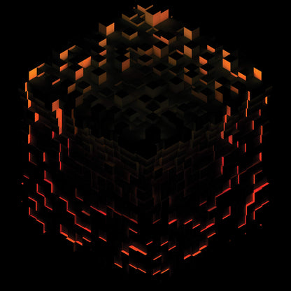 C418 - Minecraft: Volume Beta "Red Orange & Yellow Splatter" Vinyl Record 2LP