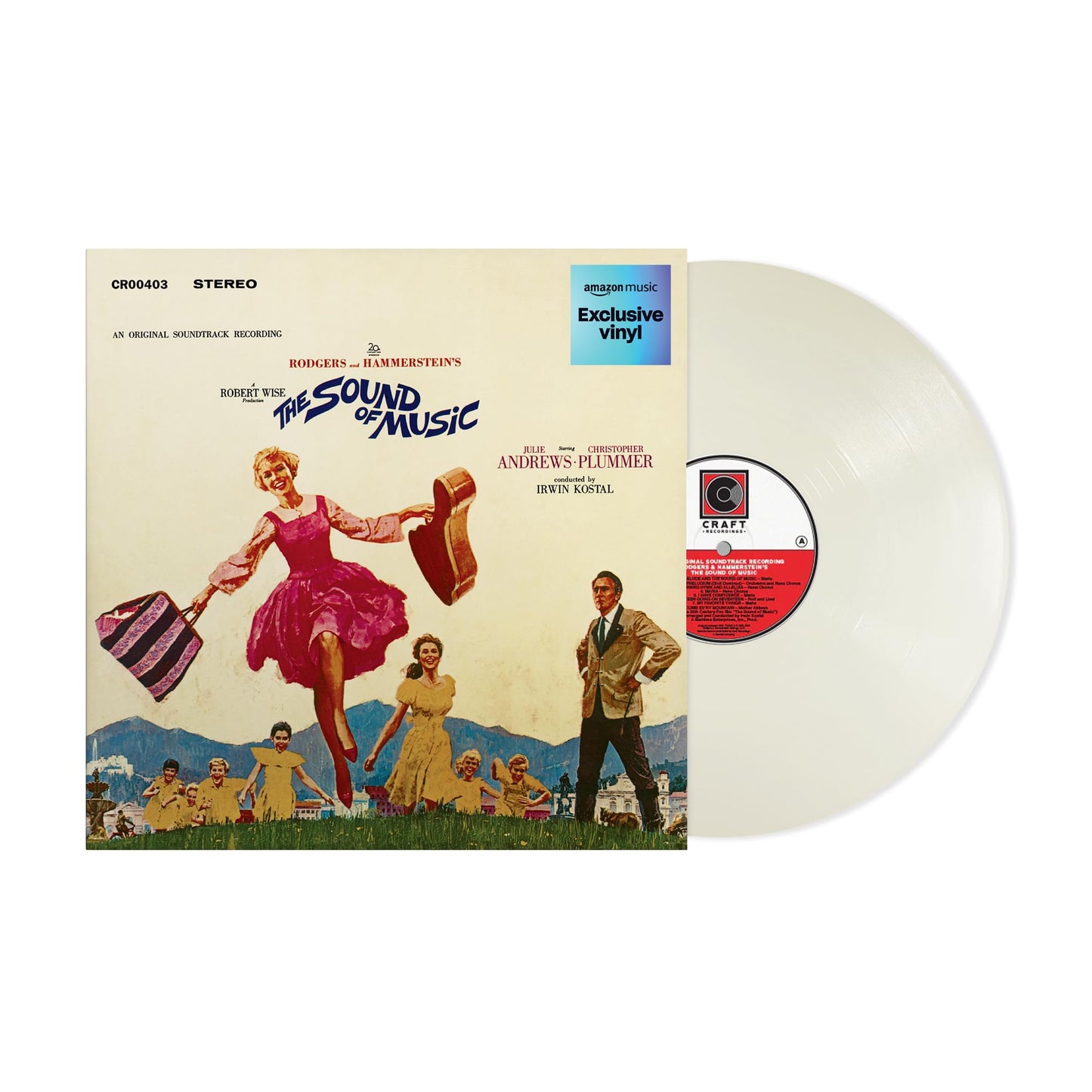 The Sound Of Music (Original Soundtrack Recording) [Edelweiss White LP] [Amazon Exclusive]