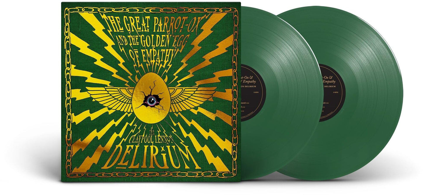 The Claypool Lennon Delirium - The Great Parrot-Ox And The Golden Egg Of Empathy "Green" Vinyl Record 2LP