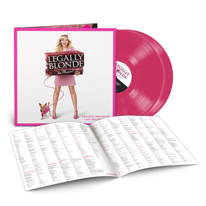 Legally Blonde The Musical (Original Broadway Cast Recording) "Hot Pink" Vinyl Record 2LP