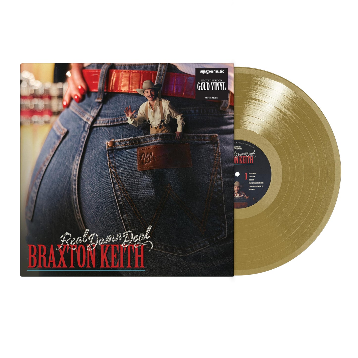 Braxton Keith - Real Damn Deal "Tan" Vinyl Record 2LP