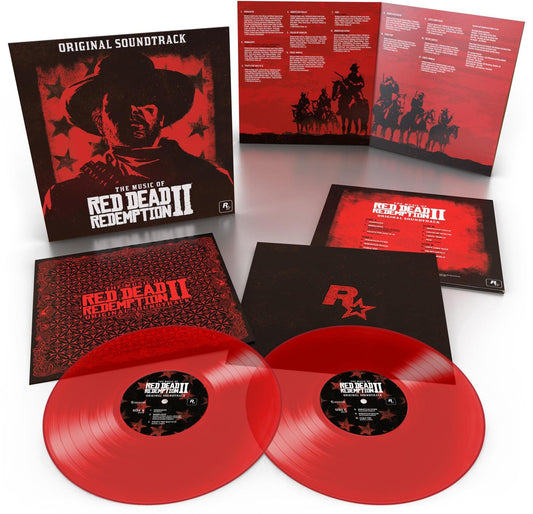 Woody Jackson - The Music Of Red Dead Redemption 2 (Original Score) "Translucent Red" Vinyl Record 2LP