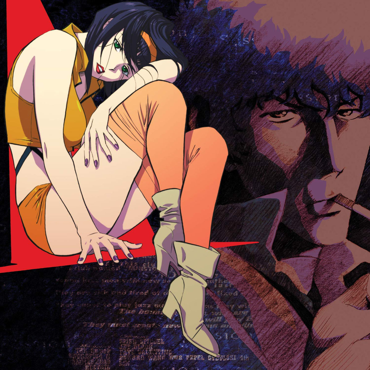 Seatbelts - Cowboy Bebop (Original Series Soundtrack) "Opaque White & Opaque Brown" Vinyl Record 2LP (Ein Variant)