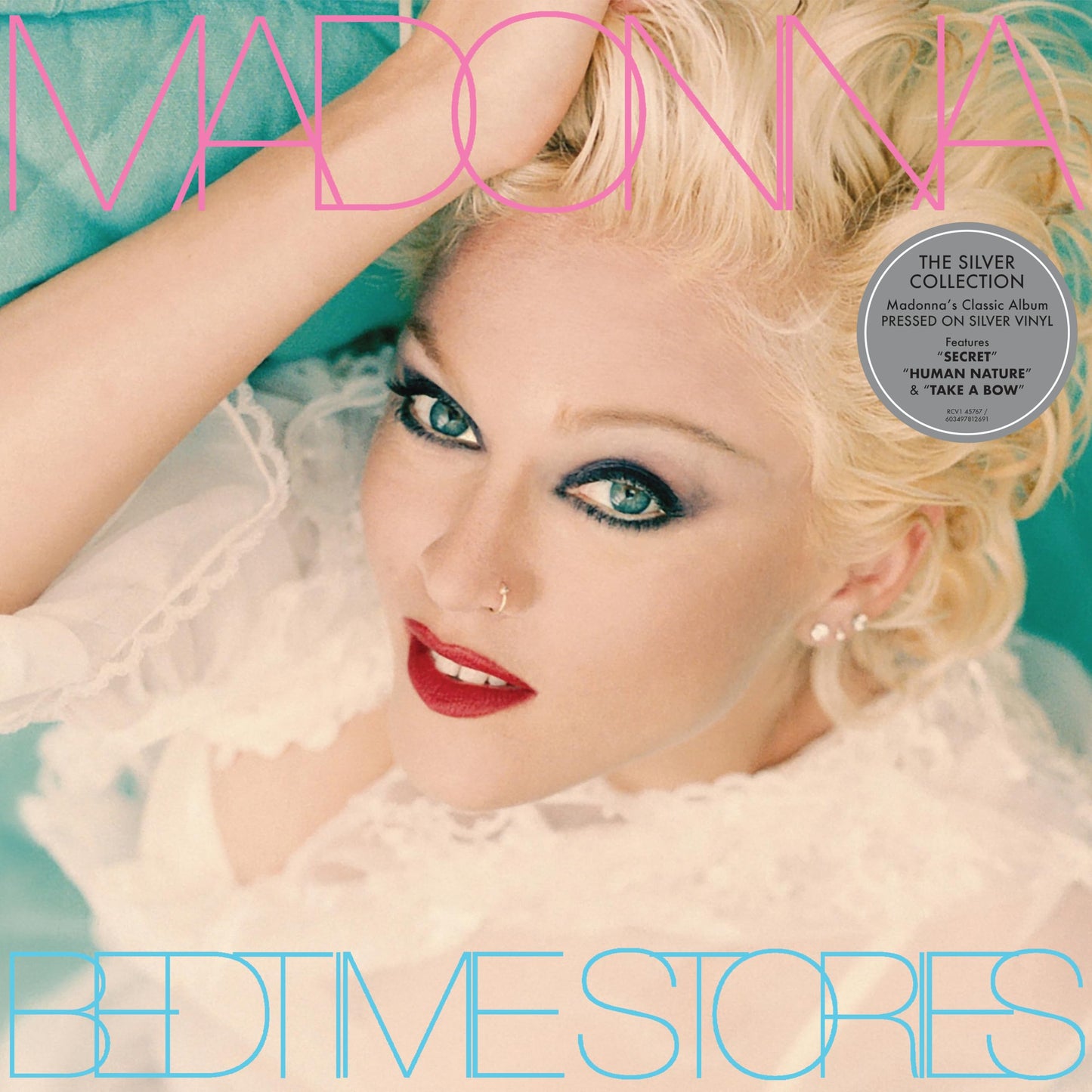 Madonna - Bedtime Stories "Opaque Silver" Vinyl Record LP