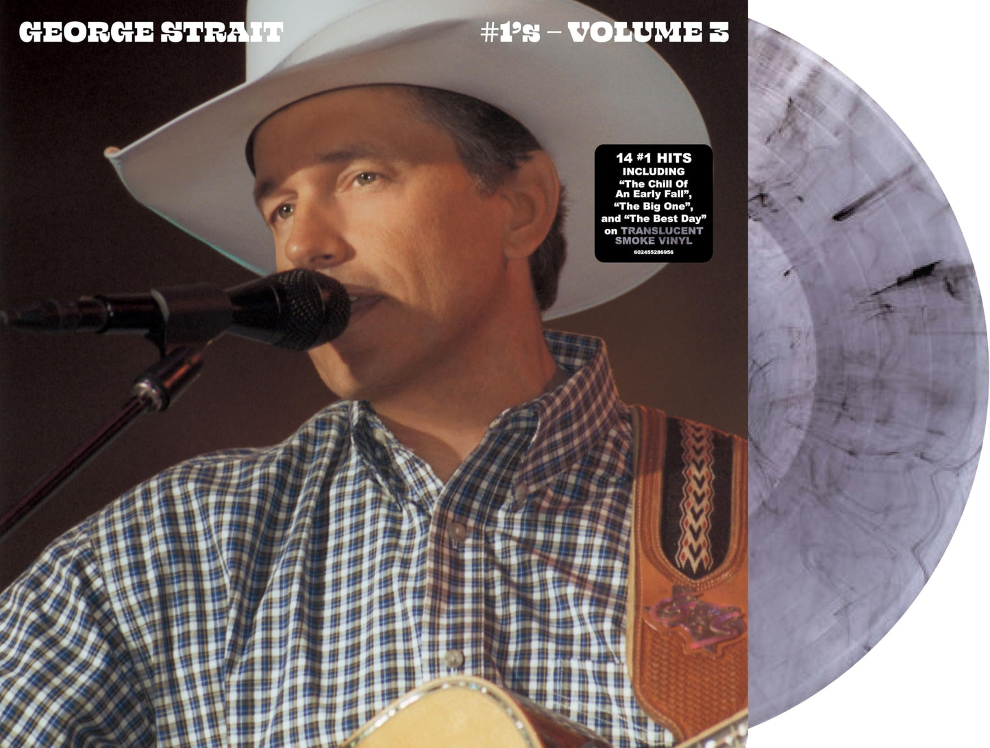 George Strait - #1's Volume 2 "Tan" Vinyl Record LP