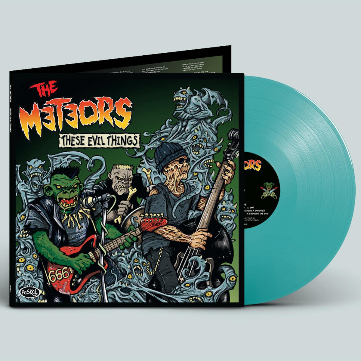 The Meteors - These Evil Things Vinyl Record LP