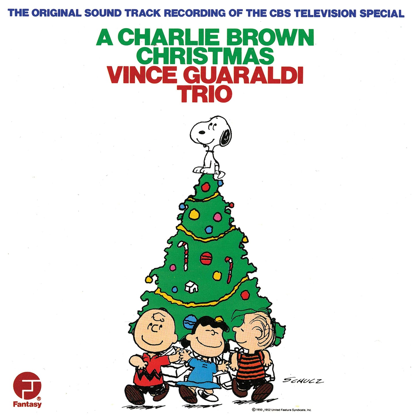 Vince Guaraldi Trio - A Charlie Brown Christmas "Green" Vinyl Record LP