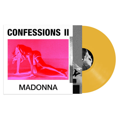 Madonna - CONFESSIONS II Yellow Vinyl Record LP