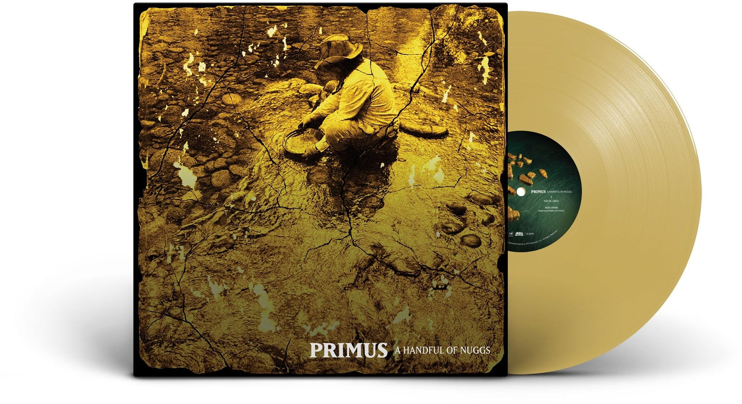 Primus - A Handful Of Nuggs "Gold" Vinyl Record 12" EP