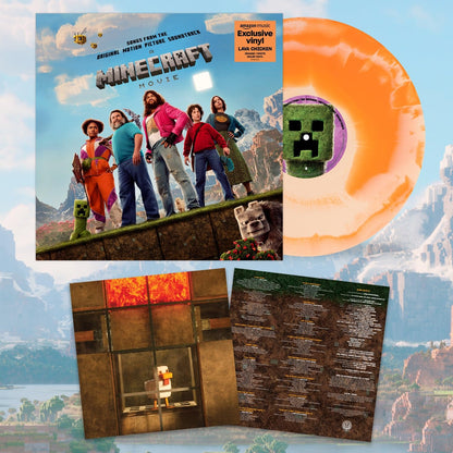 A Minecraft Movie (Songs from the Original Motion Picture Soundtrack) (Amazon Exclusive Lava Chicken Vinyl)