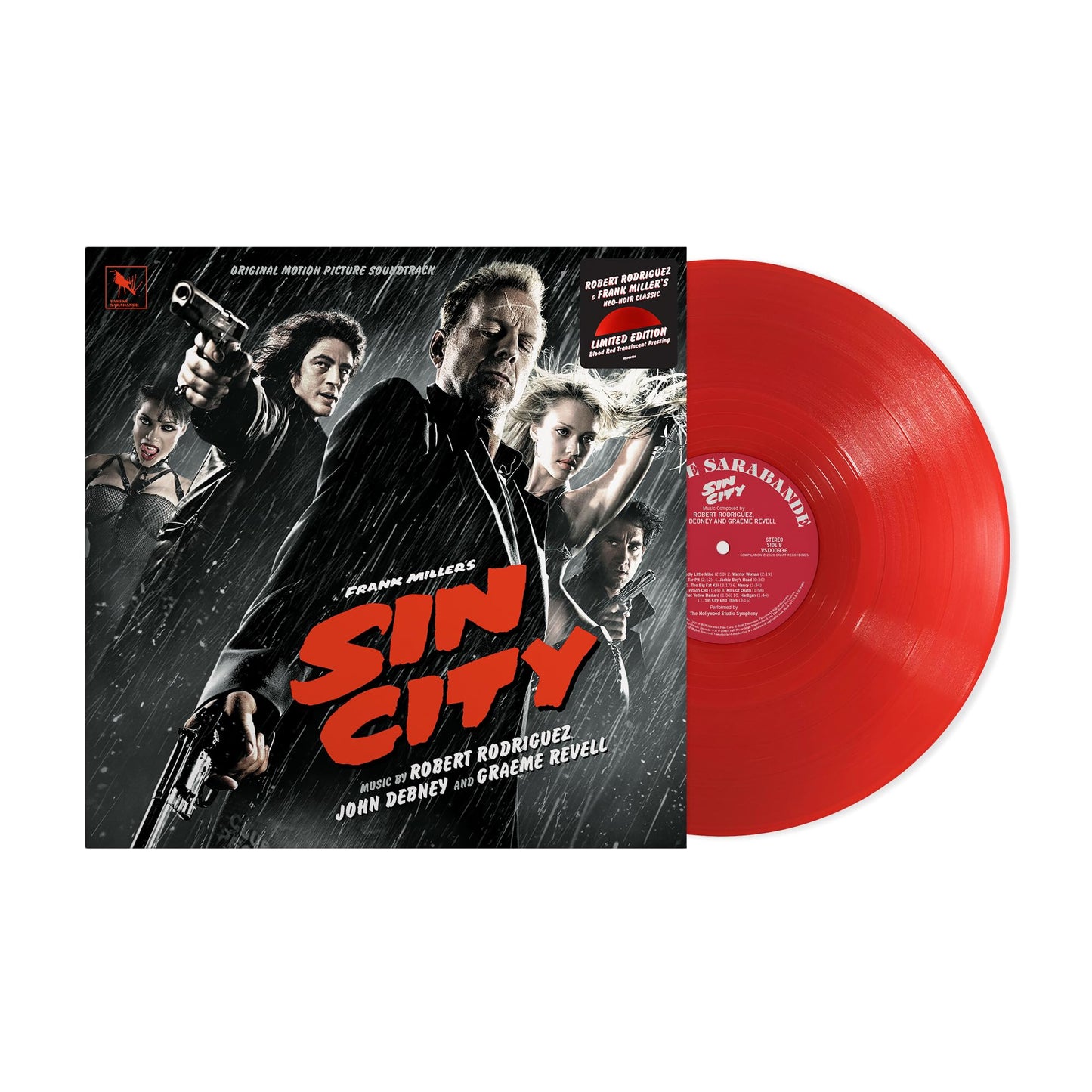 Sin City (Original Motion Picture Soundtrack)[Translucent Blood Red LP]