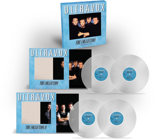 Ultravox - The Collection (Deluxe Edition) "Clear" Vinyl Record 4LP Box Set