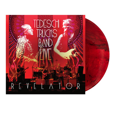 Tedeschi Trucks Band - Live Revelator "Fire Orange With Black Swirl" Vinyl Record LP