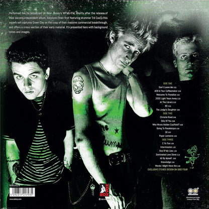 Green Day - Welcome To Paradise "Green" Vinyl Record 2LP