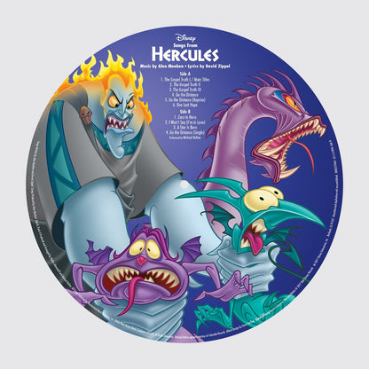 Alan Menken - Songs From Hercules "Picture Disc" Vinyl Record LP