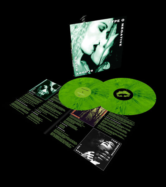 Type O Negative - Bloody Kisses: Suspended In Dusk (30th Anniversary Edition) "Black/White" Vinyl Record 2LP