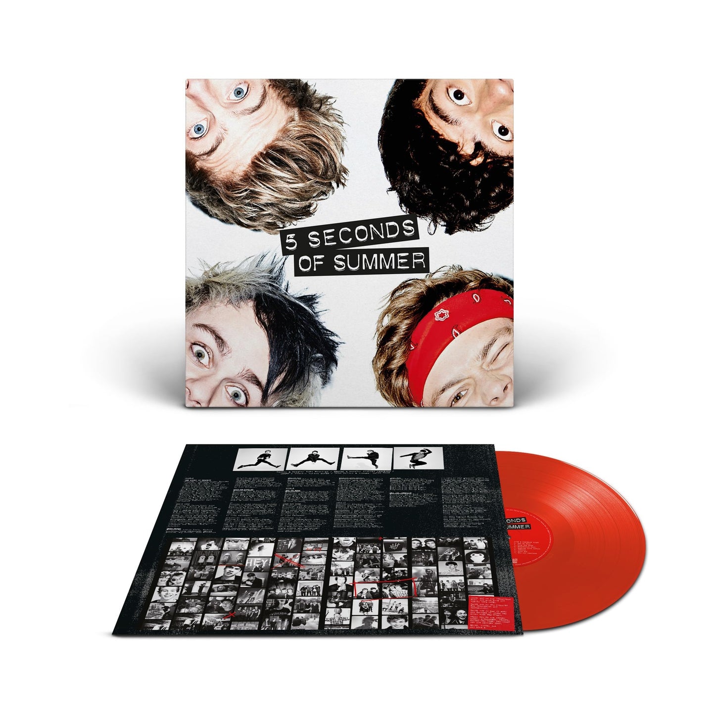 5 Seconds Of Summer - 5 Seconds Of Summer (10th Anniversary Edition) "Red" Vinyl Record LP