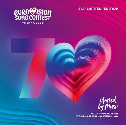 Various Artists - Eurovision Song Contest Vienna 2026 "Blue & Pink" Vinyl Record