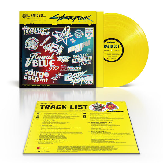 Various Artists - Cyberpunk 2077 Radio Vol.1 "Opaque Yellow" Vinyl Record LP