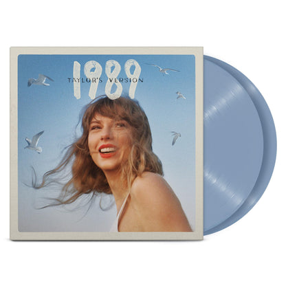 Taylor Swift - 1989 (Taylor's Version) "Crystal Skies Blue" Vinyl Record 2LP