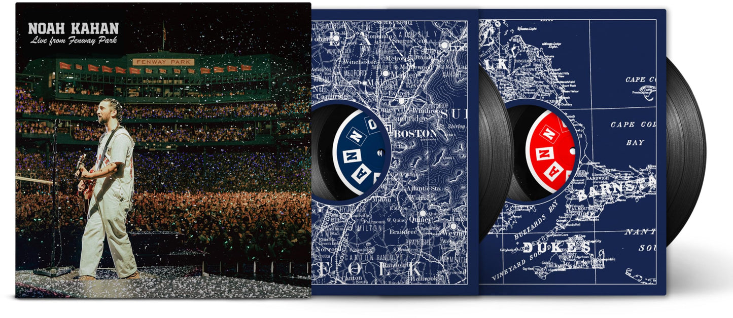 Noah Kahan - Live From Fenway Park "Multi-Coloured" Vinyl Record 2LP