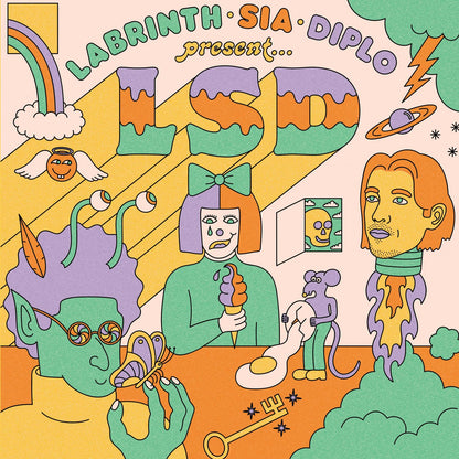 LSD (Labrinth, Sia & Diplo) - Labrinth, Sia & Diplo Present... LSD (5th Anniversary Edition) Vinyl Record LP