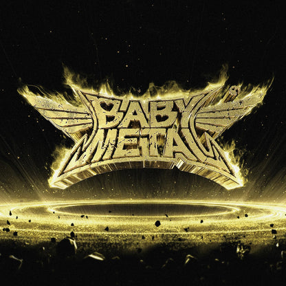BABYMETAL - Metal Resistance "Gold & Black Splatter" Vinyl Record 2LP