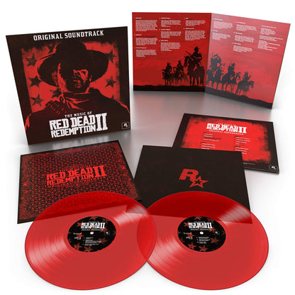 The Music of Red Dead Redemption 2 (2x LP - Trans Red Vinyl) [Original Soundtrack]