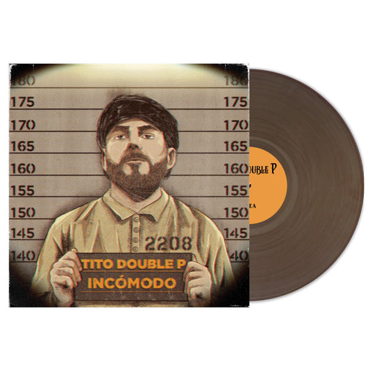 Tito Double P - INCÓMODO "Translucent Black Ice" Vinyl Record 2LP
