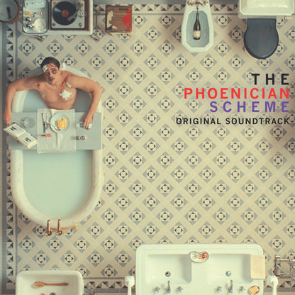 Alexandre Desplat & Various Artists - The Phoenician Scheme (Original Soundtrack) "Sea Foam" Vinyl Record LP
