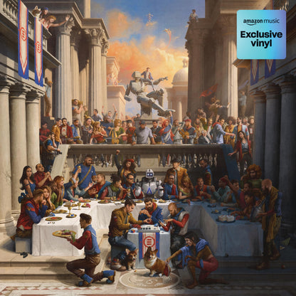 Logic - Everybody "Transparent Pomegranate" Vinyl Record 2LP