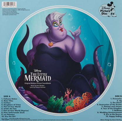 Various Artists - The Little Mermaid "Picture Disc" Vinyl Record LP