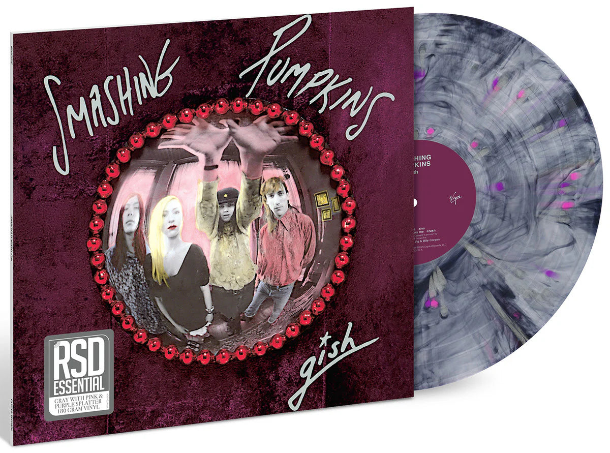 SIGNED Smashing Pumpkins - Gish Vinyl Splatter Vinyl Record LP