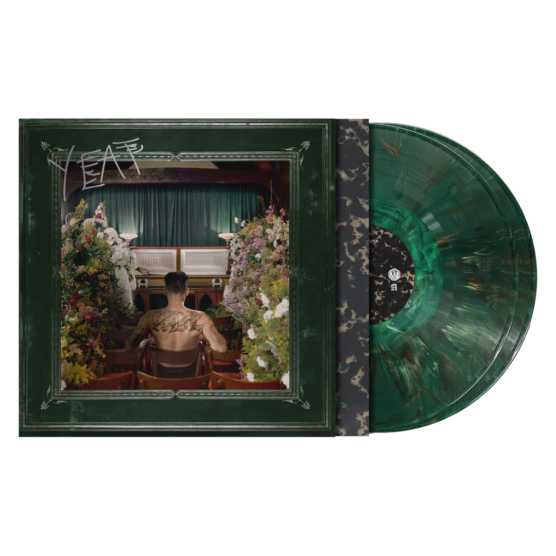 SIGNED Yeat - ADL Green Marbled Vinyl Record 2LP