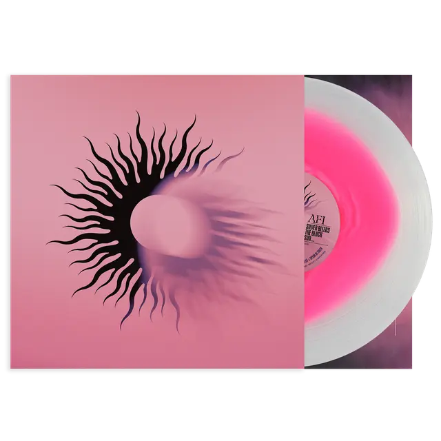 AFI - Silver Bleeds The Black Sun... Rough Trade Exclusive Neon Pink in Clear Vinyl Record LP