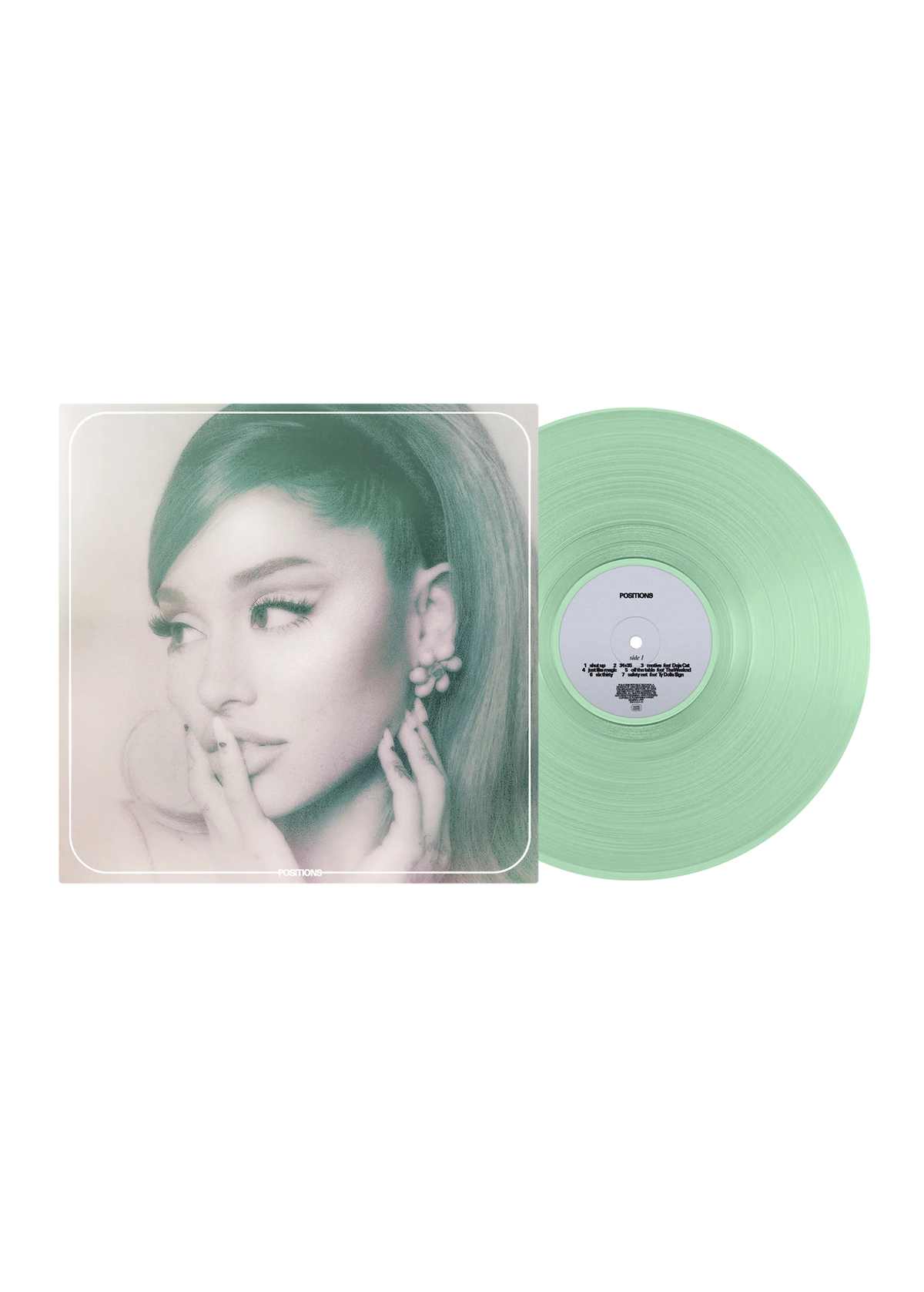 Ariana Grande - positions "Coke Bottle Clear" Vinyl Record LP