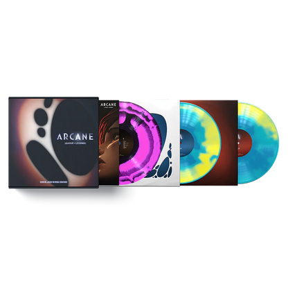 Arcane Official Soundtrack Season 1 & 2 Vinyl Record 3LP