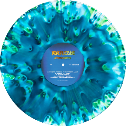 Marina  - Ancient Dreams In A Modern Land Turquoise Vinyl Record LP