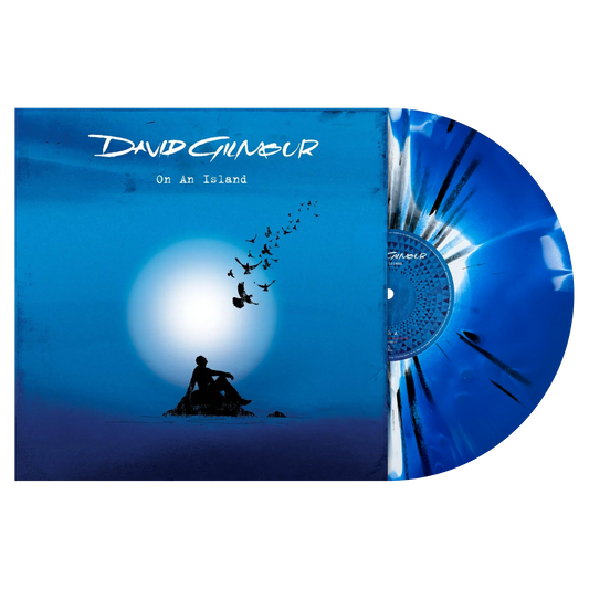 David Gilmour - On An Island Blue, Yellow & Black Splatter Vinyl Record LP