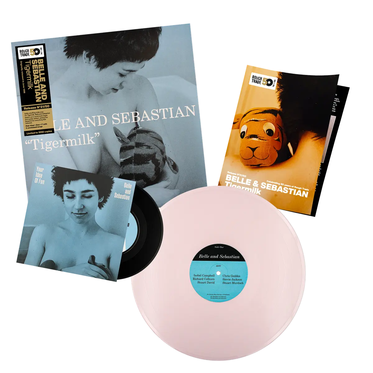 Belle & Sebastian - Tigermilk Pink Vinyl Record LP