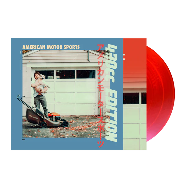 SIGNED Bilmuri - American Motor Sport Translucent Red Vinyl Record LP