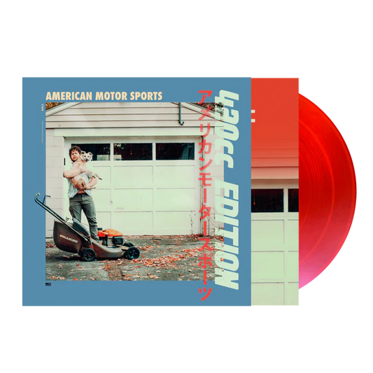 SIGNED Bilmuri - American Motor Sport Translucent Red Vinyl Record LP