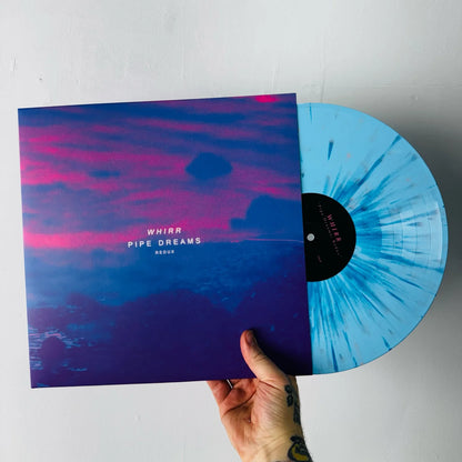Whirr - Pipe Dreams Redux Baby Blue Splatter Vinyl Record LP