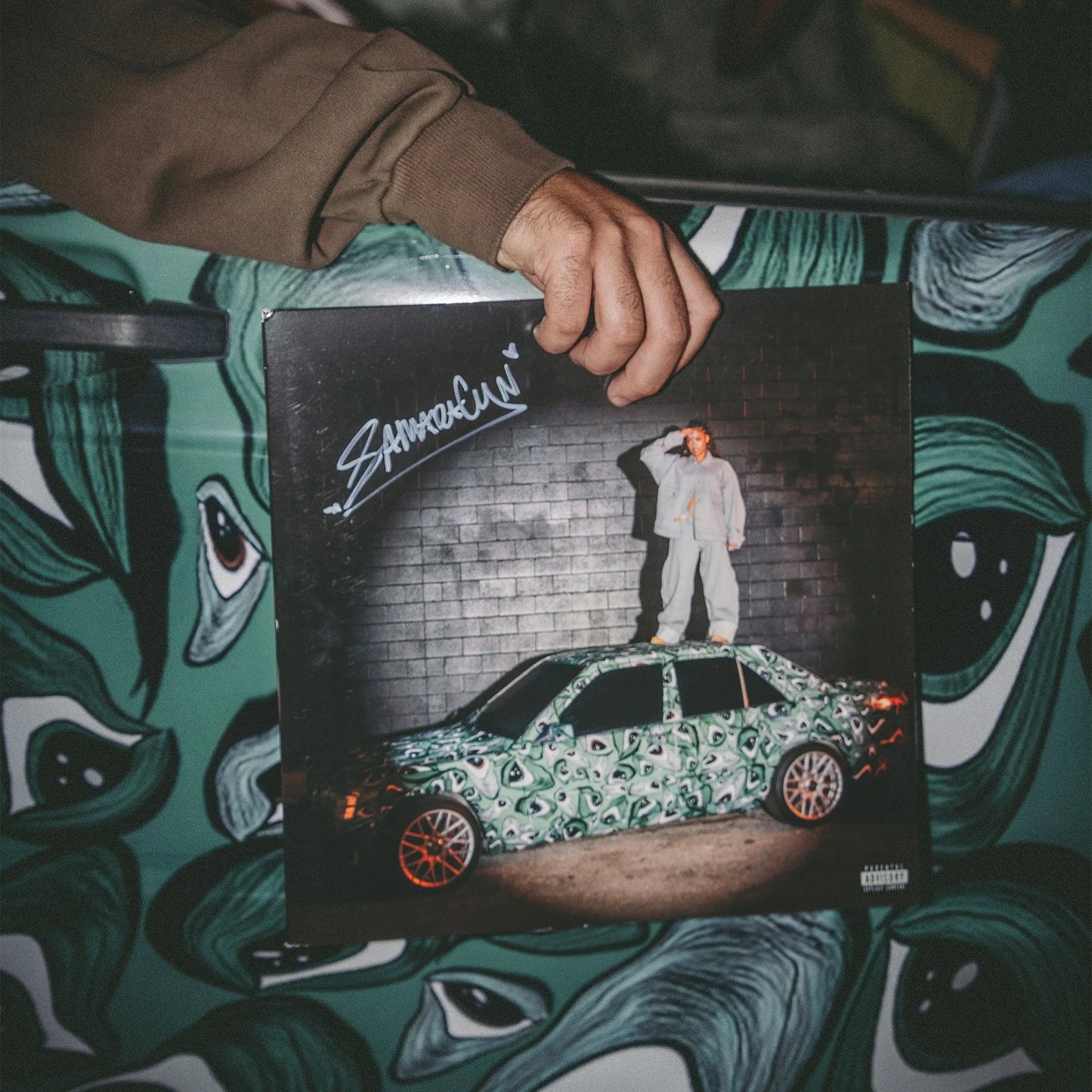 SIGNED Samara Cyn - The Drive Home Sage Green Vinyl Record LP