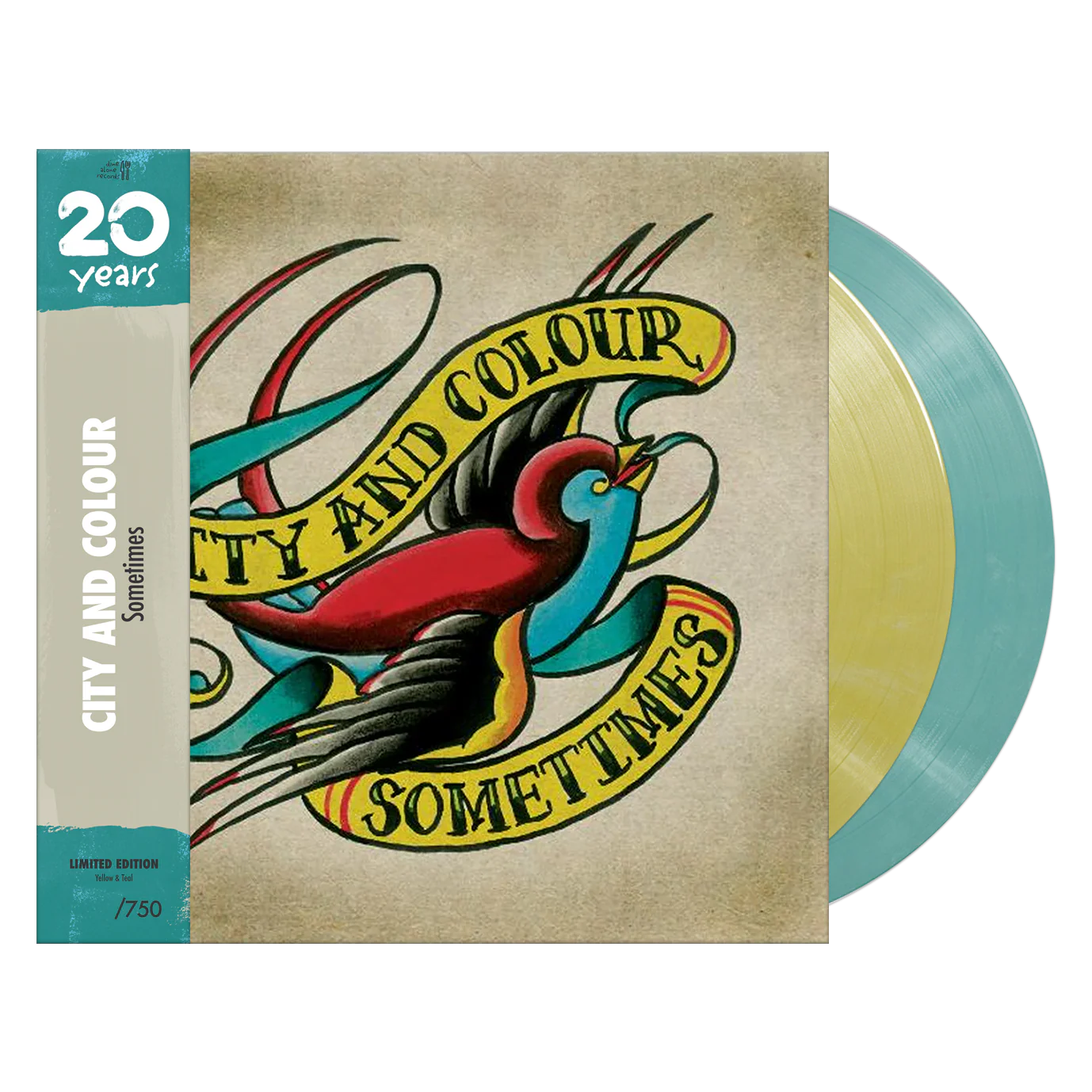 City And Colour - Sometimes 20 Year Anniversary OBI Vinyl Record LP