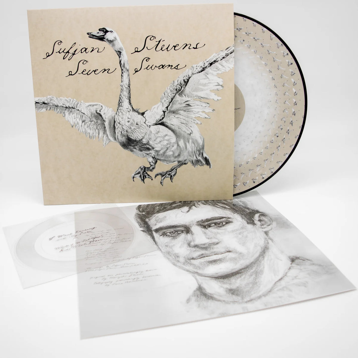 Sufjan Stevens - Seven Swans Zoetrope Picture Disc Vinyl Record LP
