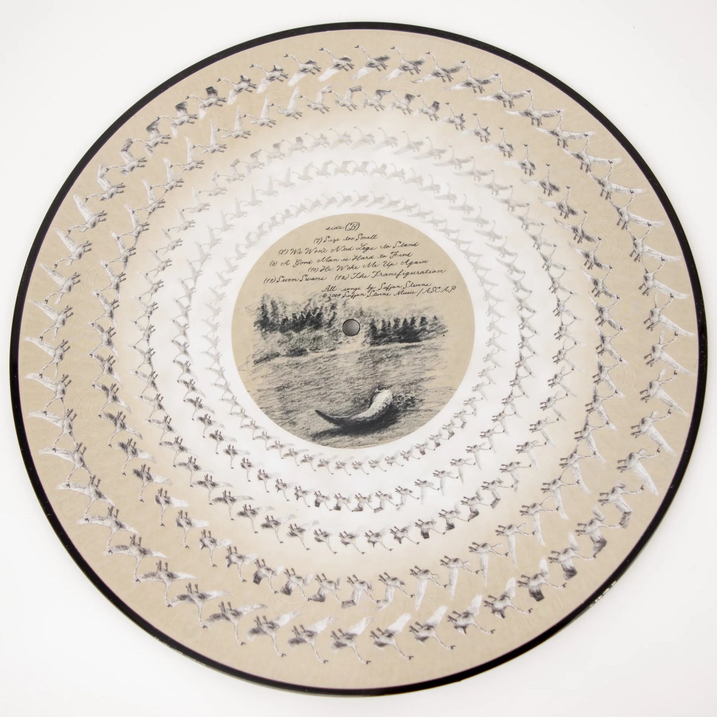 Sufjan Stevens - Seven Swans Zoetrope Picture Disc Vinyl Record LP