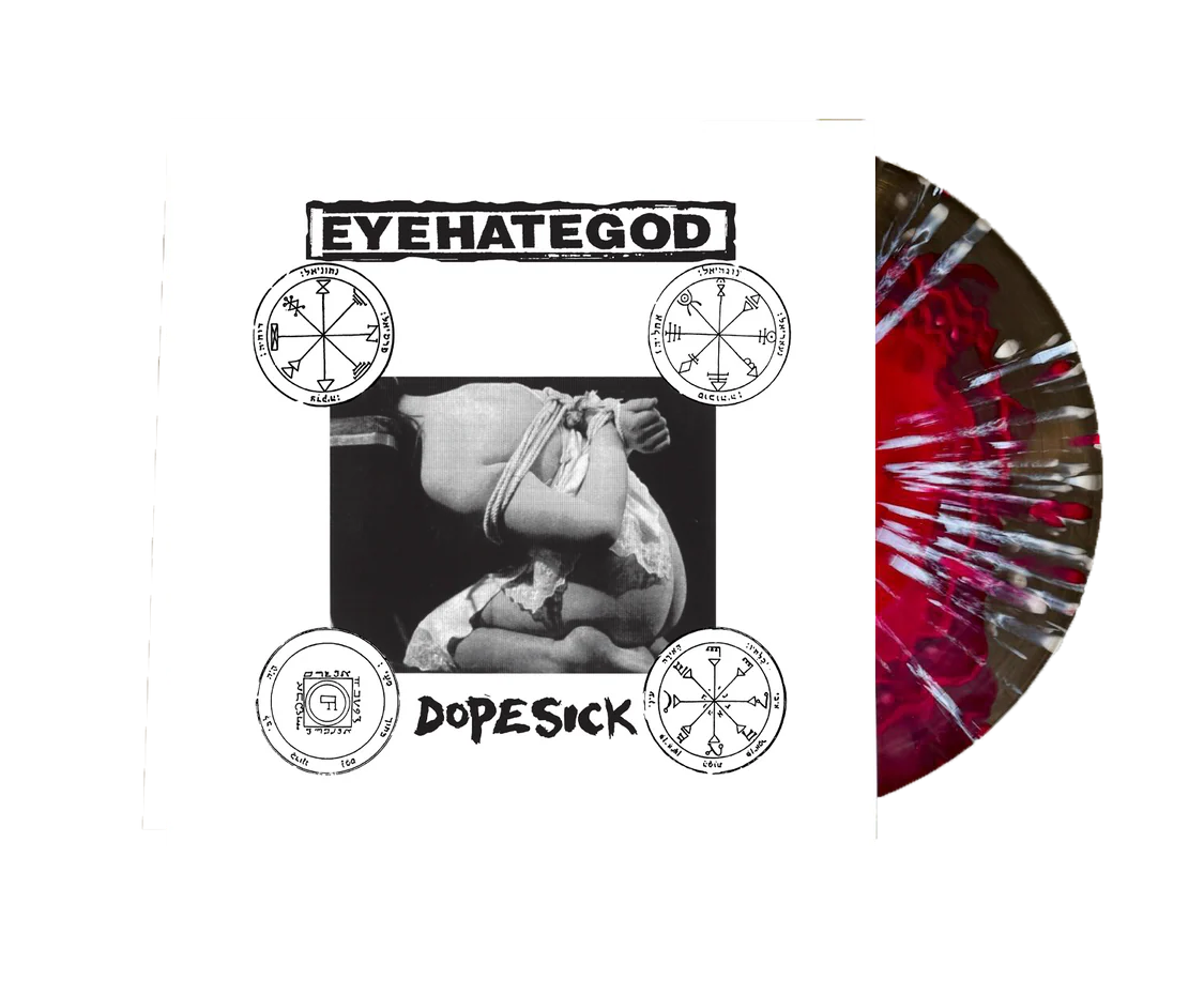 EyeHateGod - Dopesick Red, White & Black Splatter Vinyl Record LP