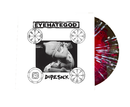 EyeHateGod - Dopesick Red, White & Black Splatter Vinyl Record LP